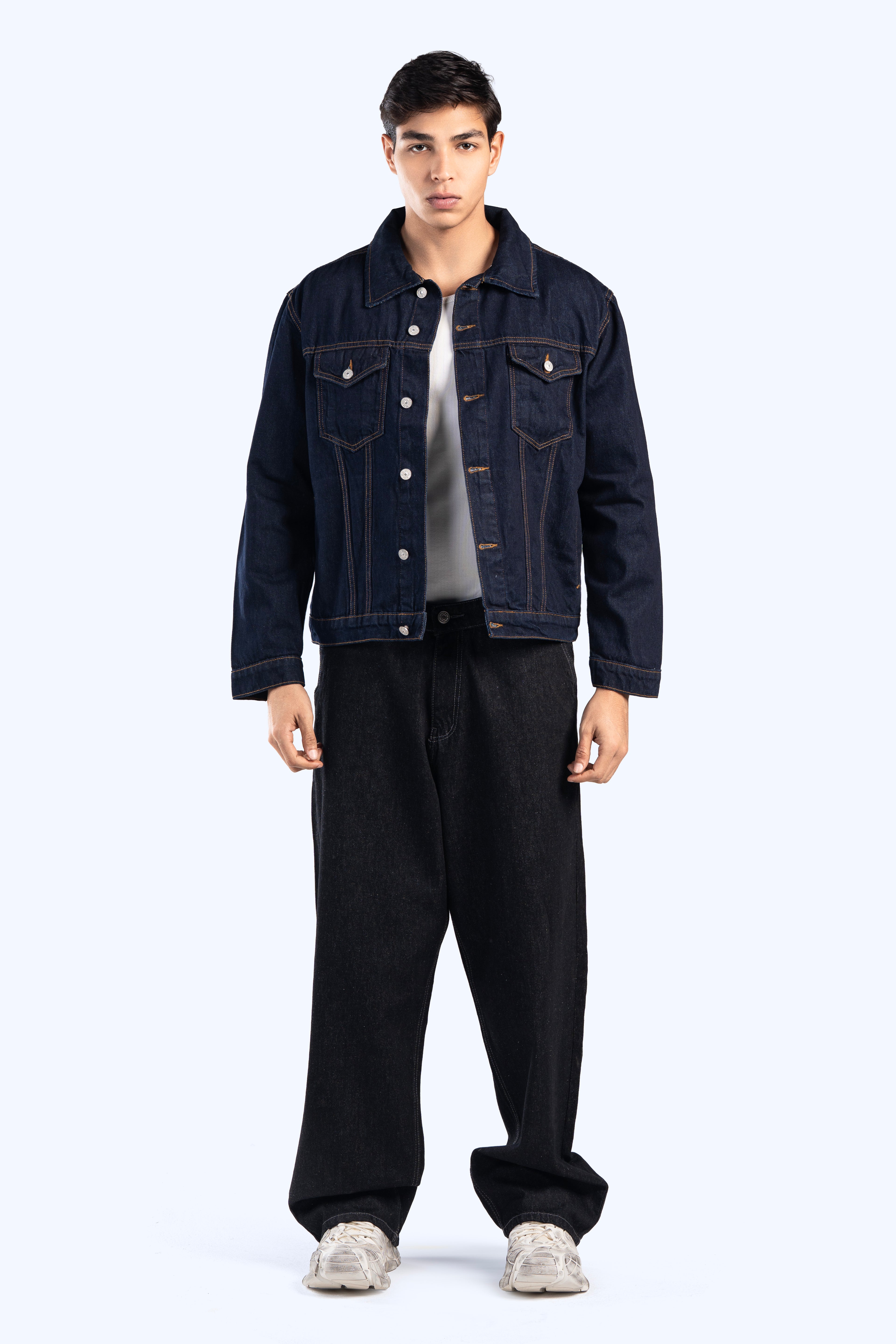 relaxed  fit denim jacket