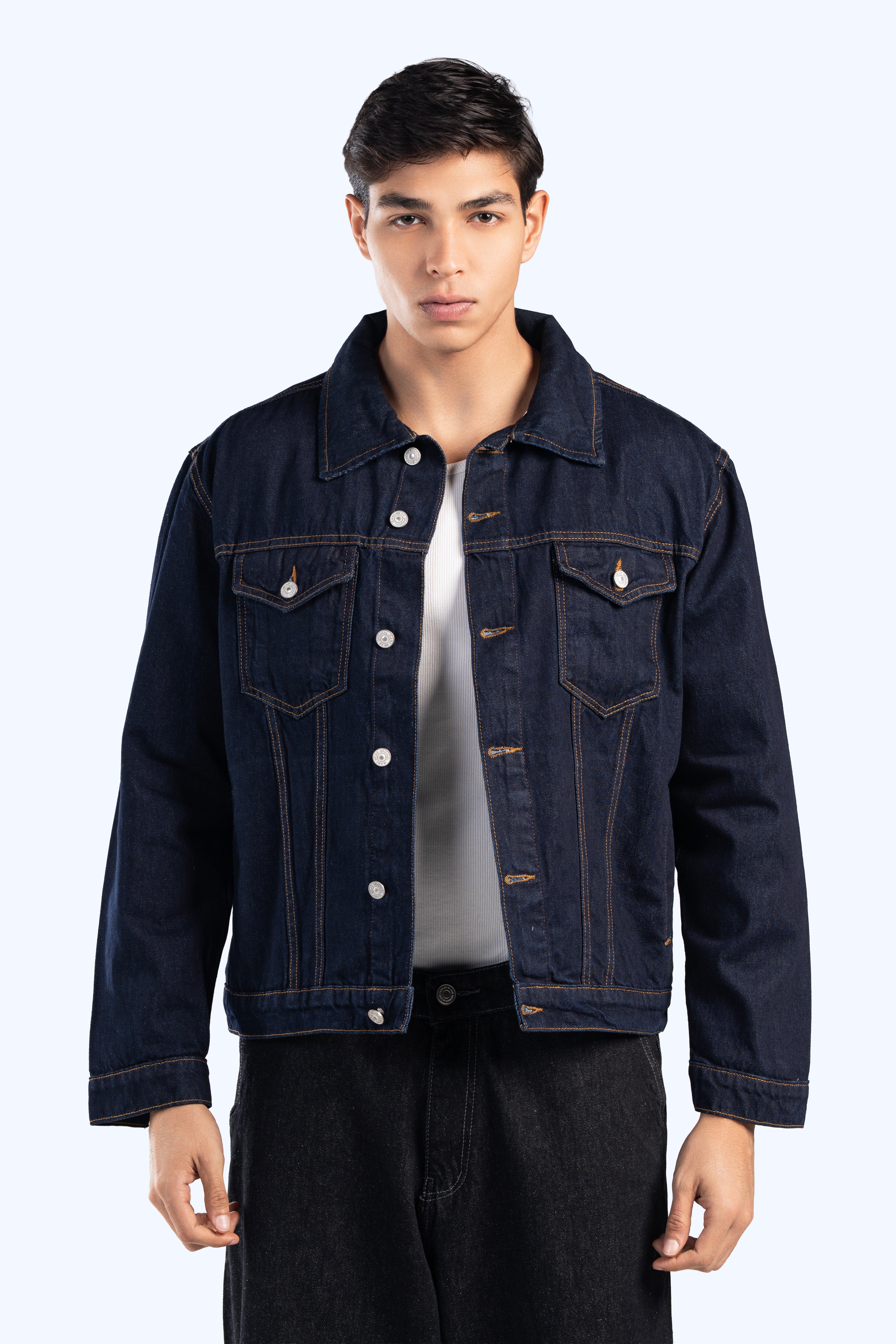 relaxed  fit denim jacket