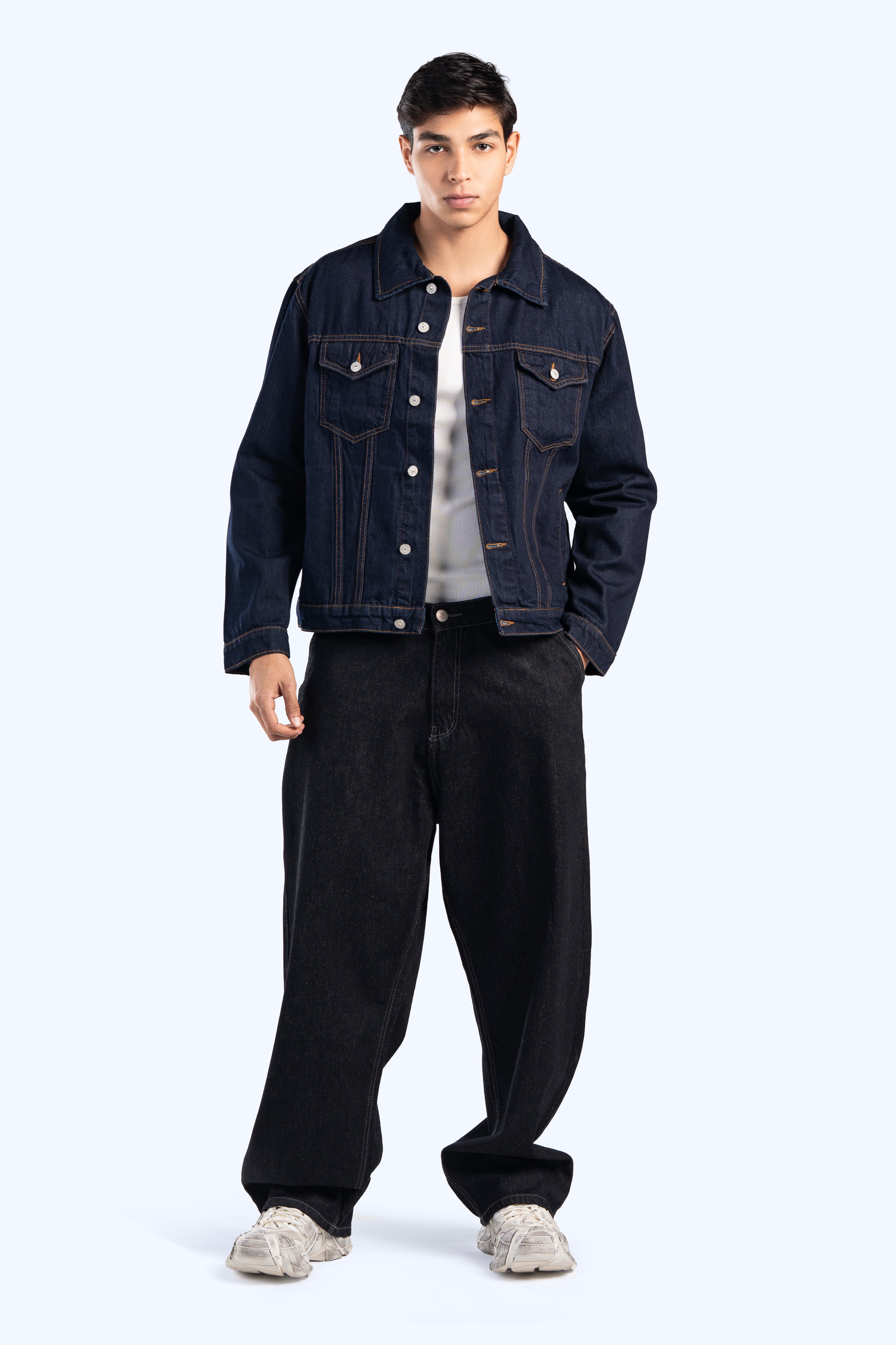 relaxed  fit denim jacket