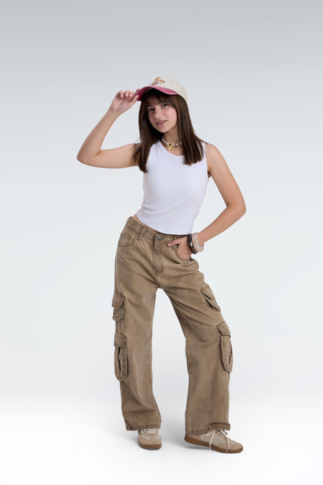 wide leg cargo pant
