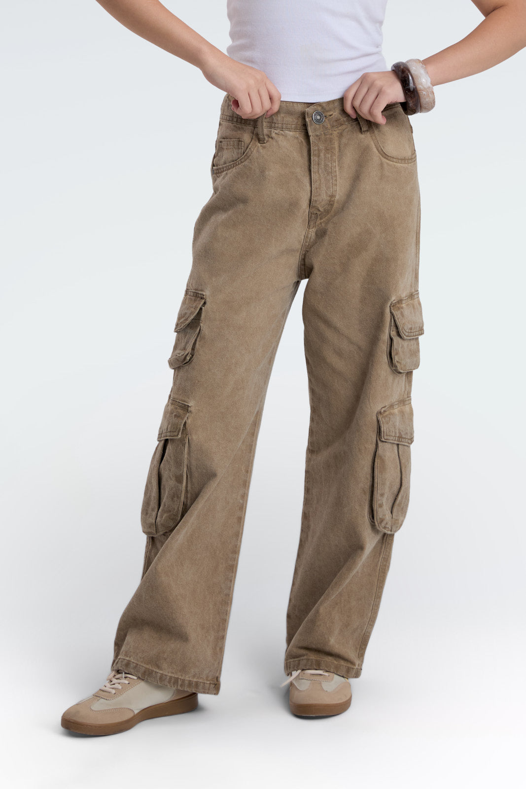 wide leg cargo pant