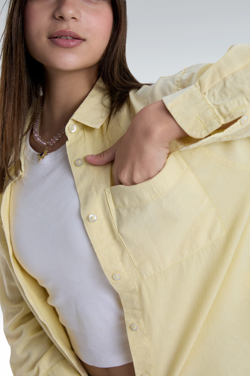 washed effect shirt