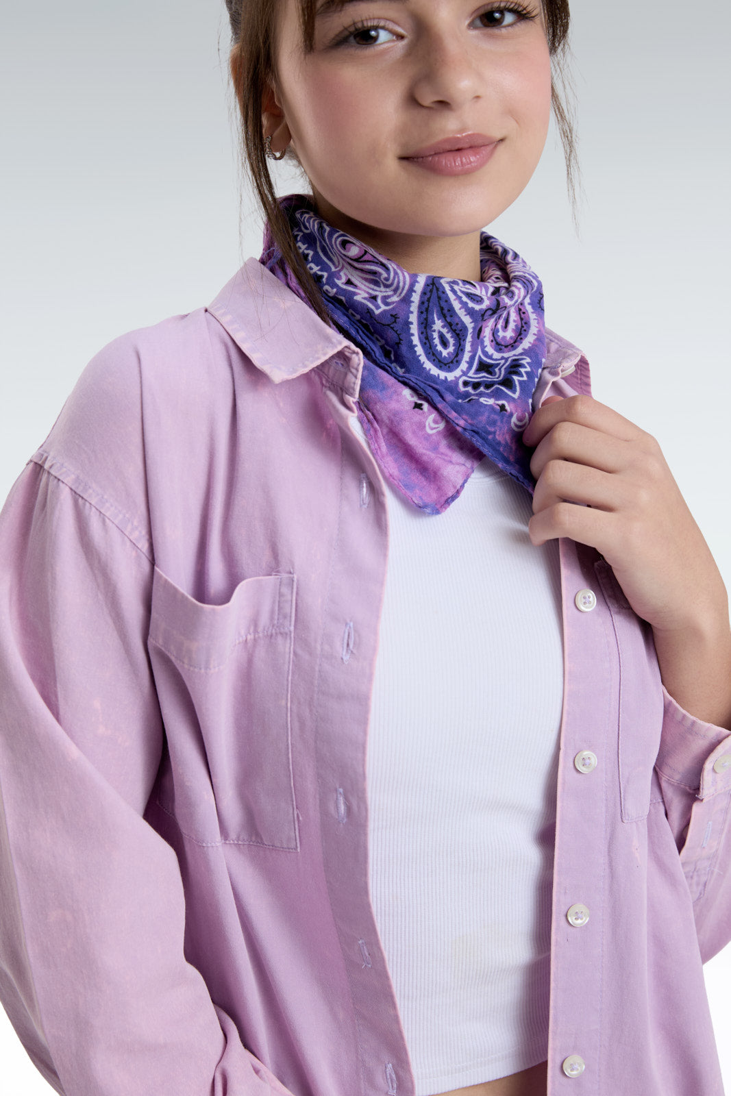 washed effect shirt