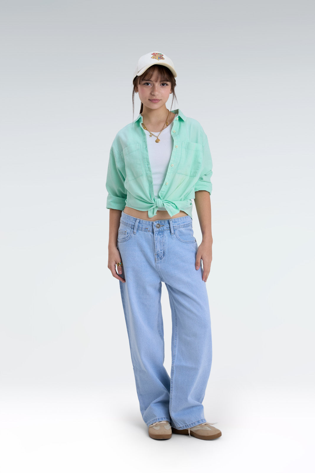 washed effect shirt