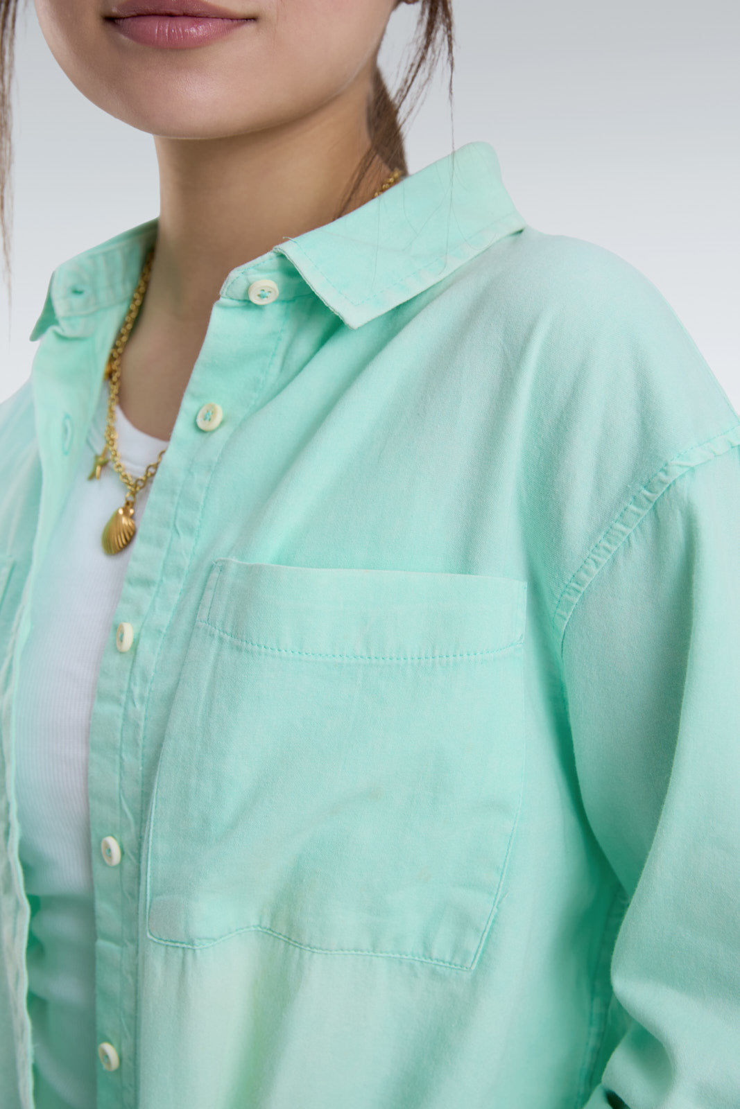 washed effect shirt