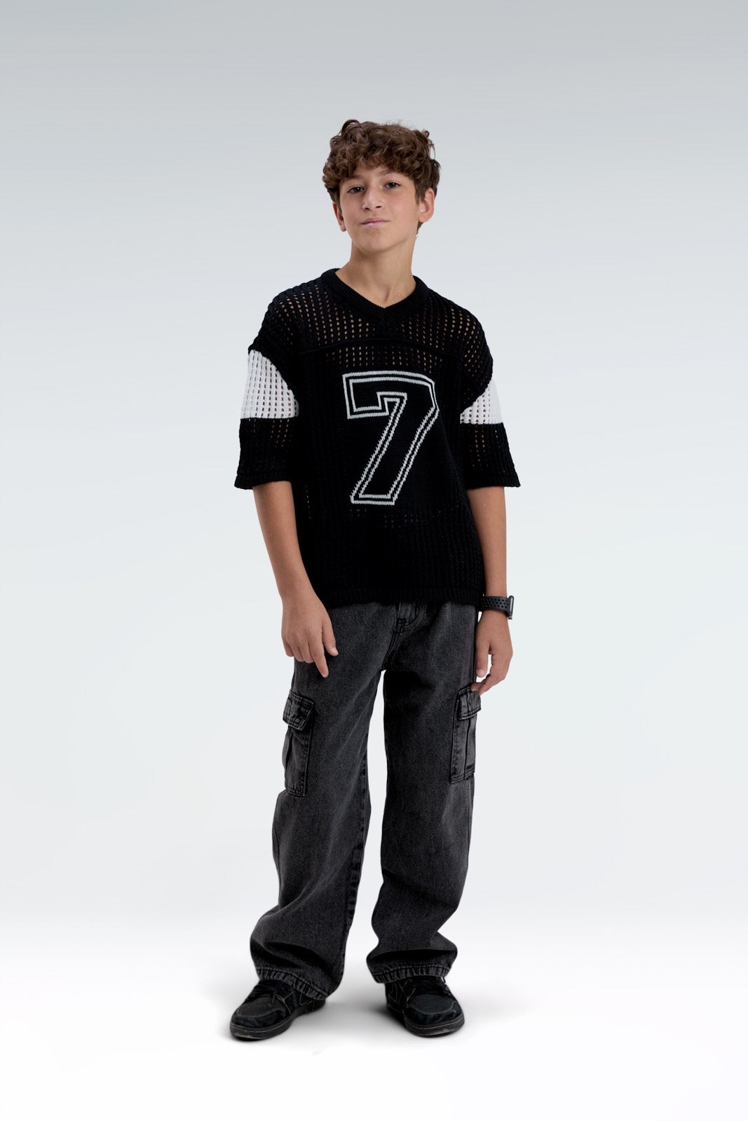 knitted t-shirt