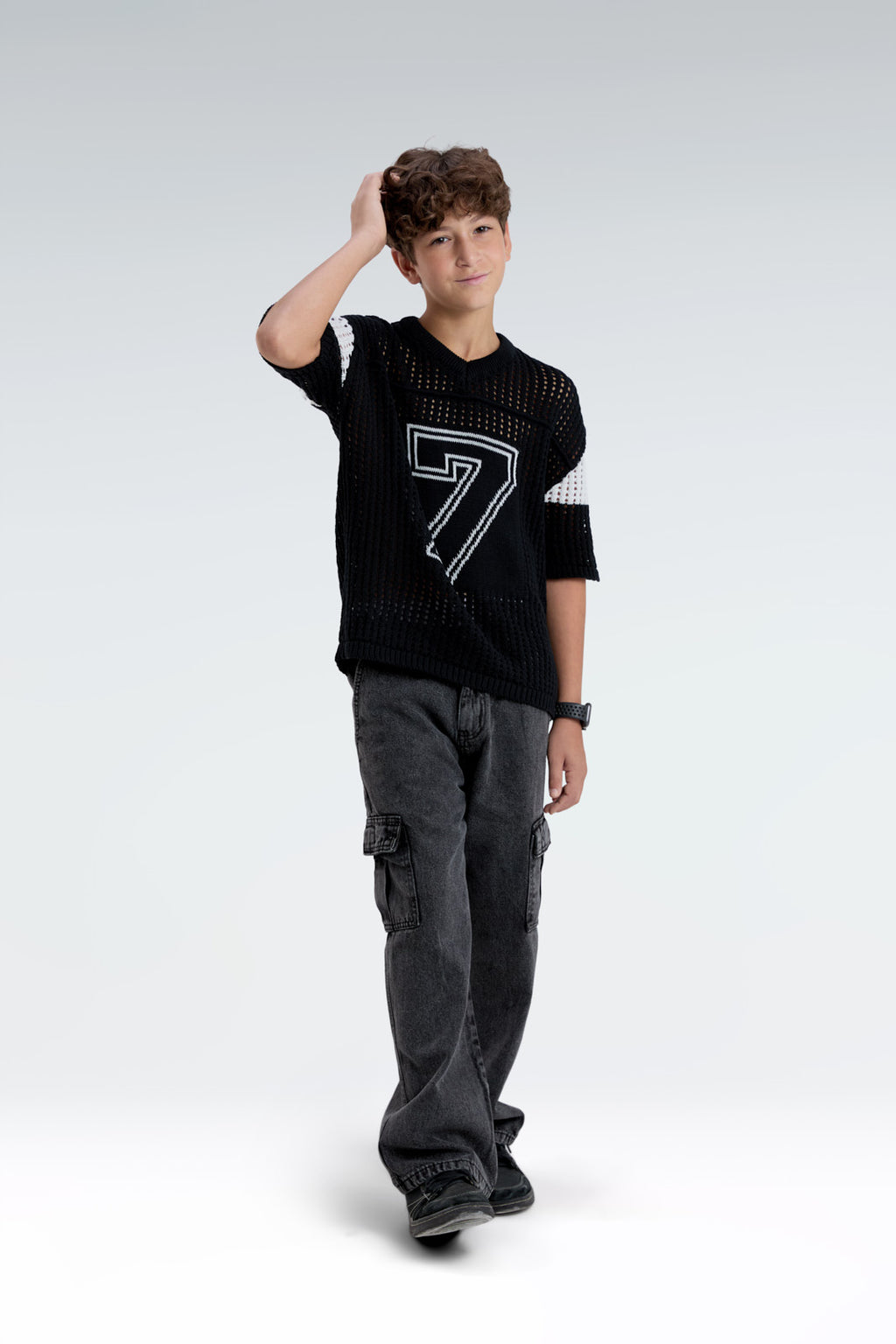 knitted t-shirt