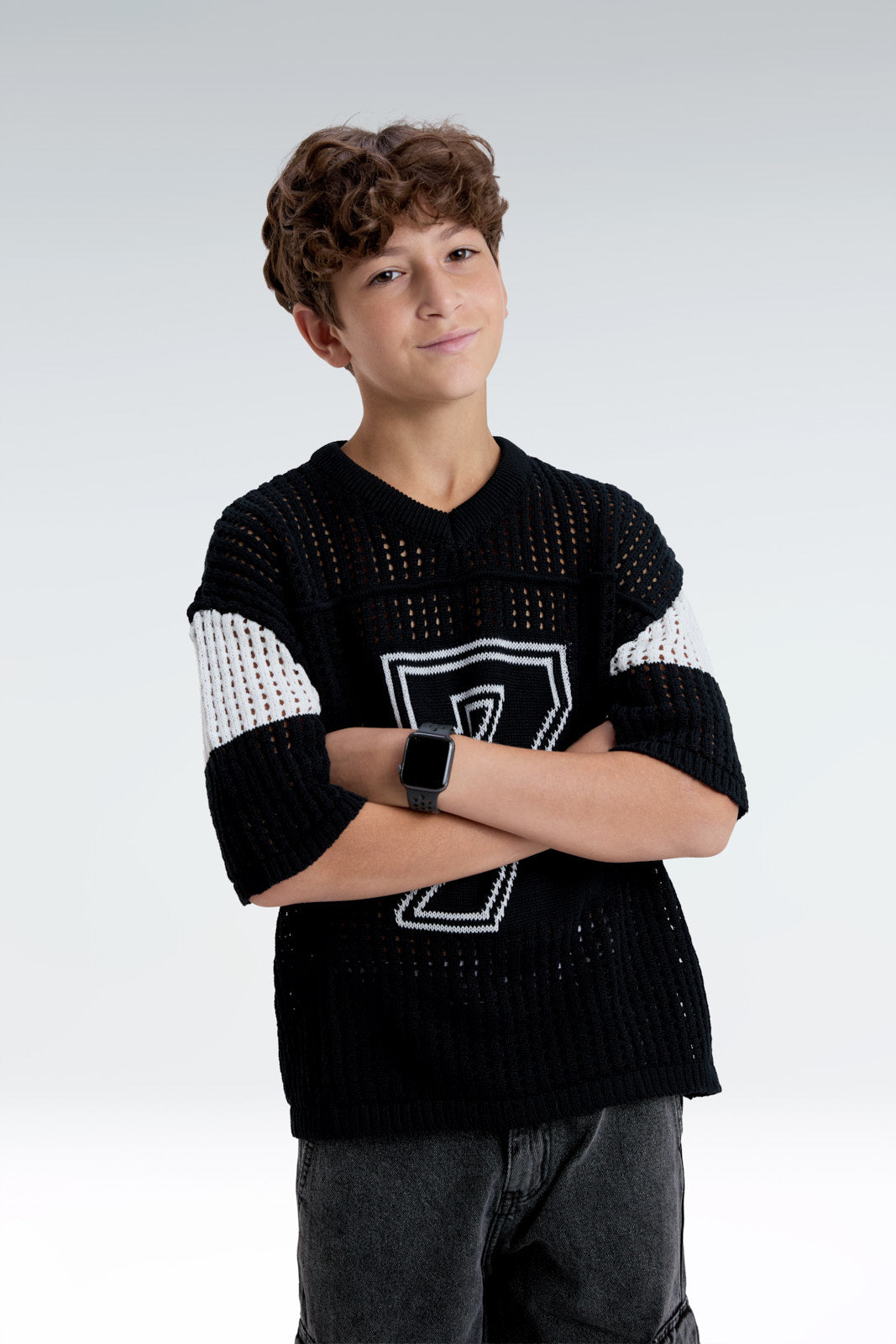 knitted t-shirt