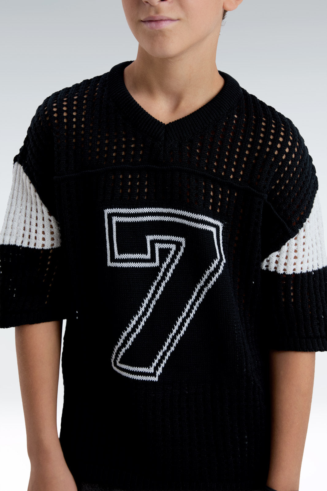 knitted t-shirt