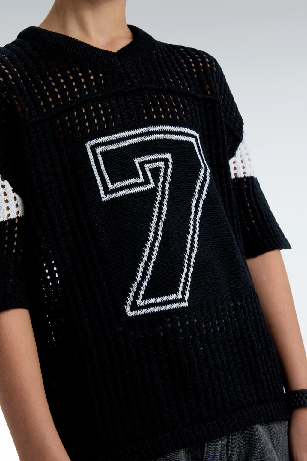 knitted t-shirt