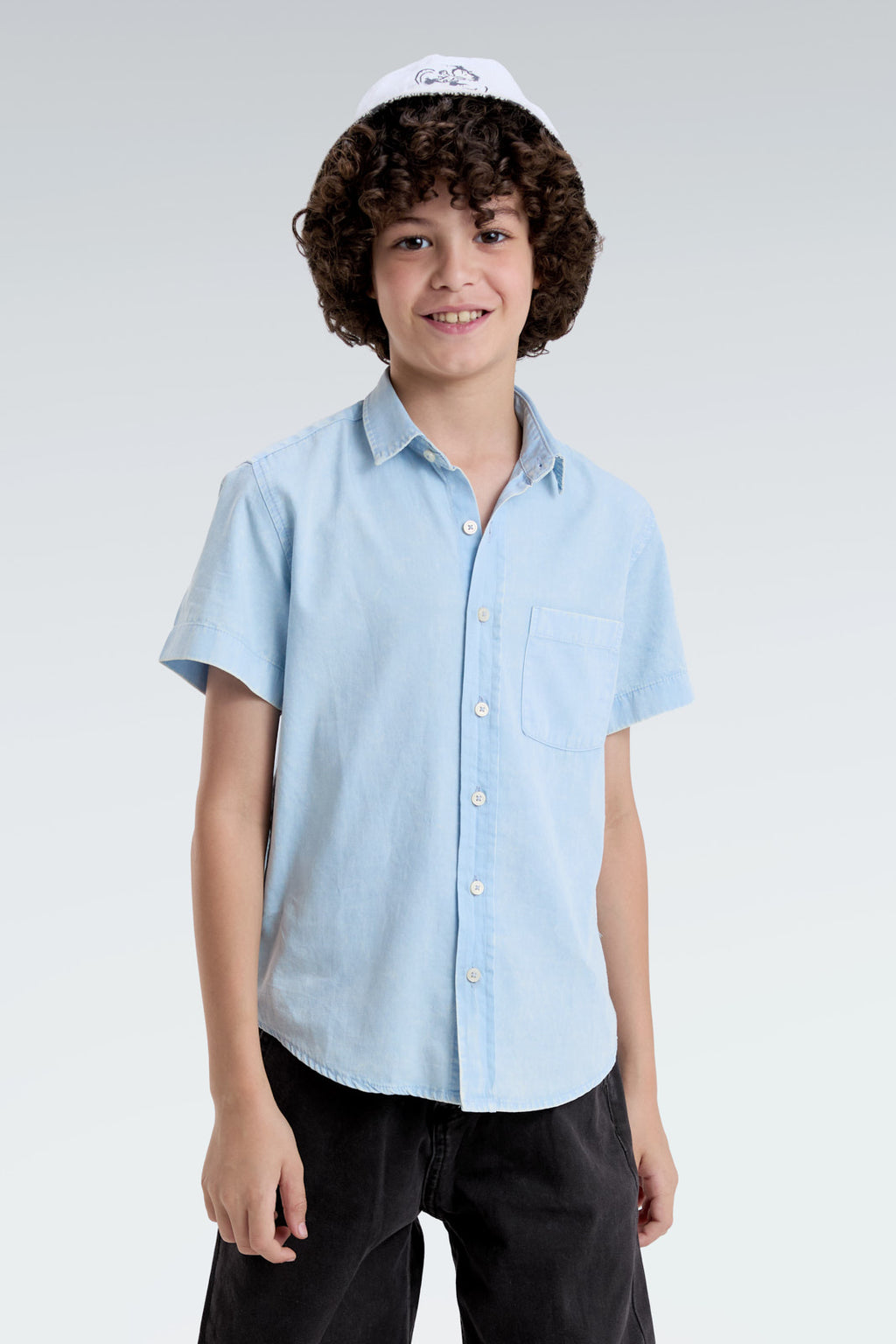 washed effect shirt