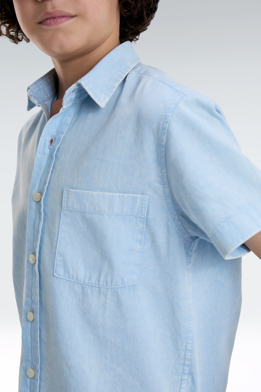 washed effect shirt