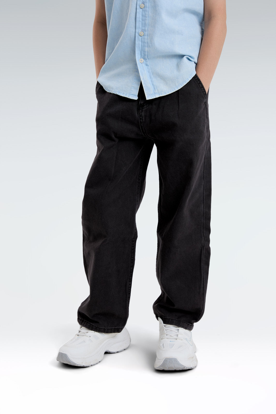 wide leg side pocket  jeans