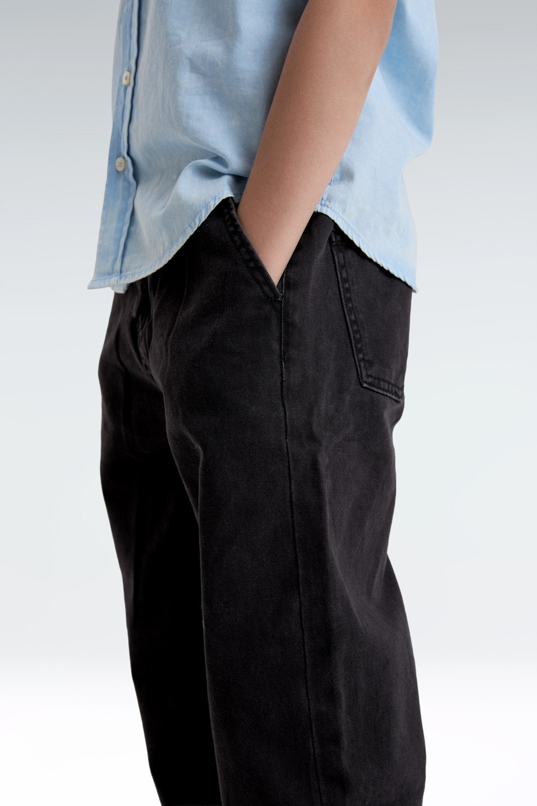wide leg side pocket  jeans
