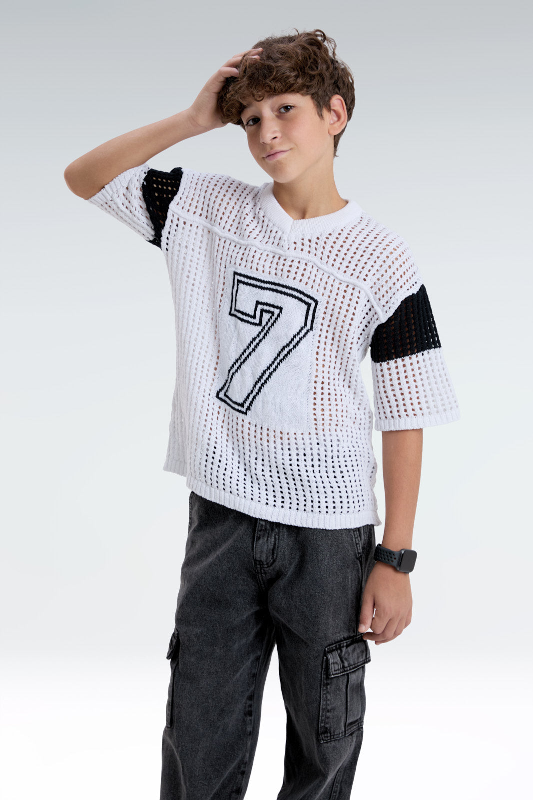 knitted t-shirt