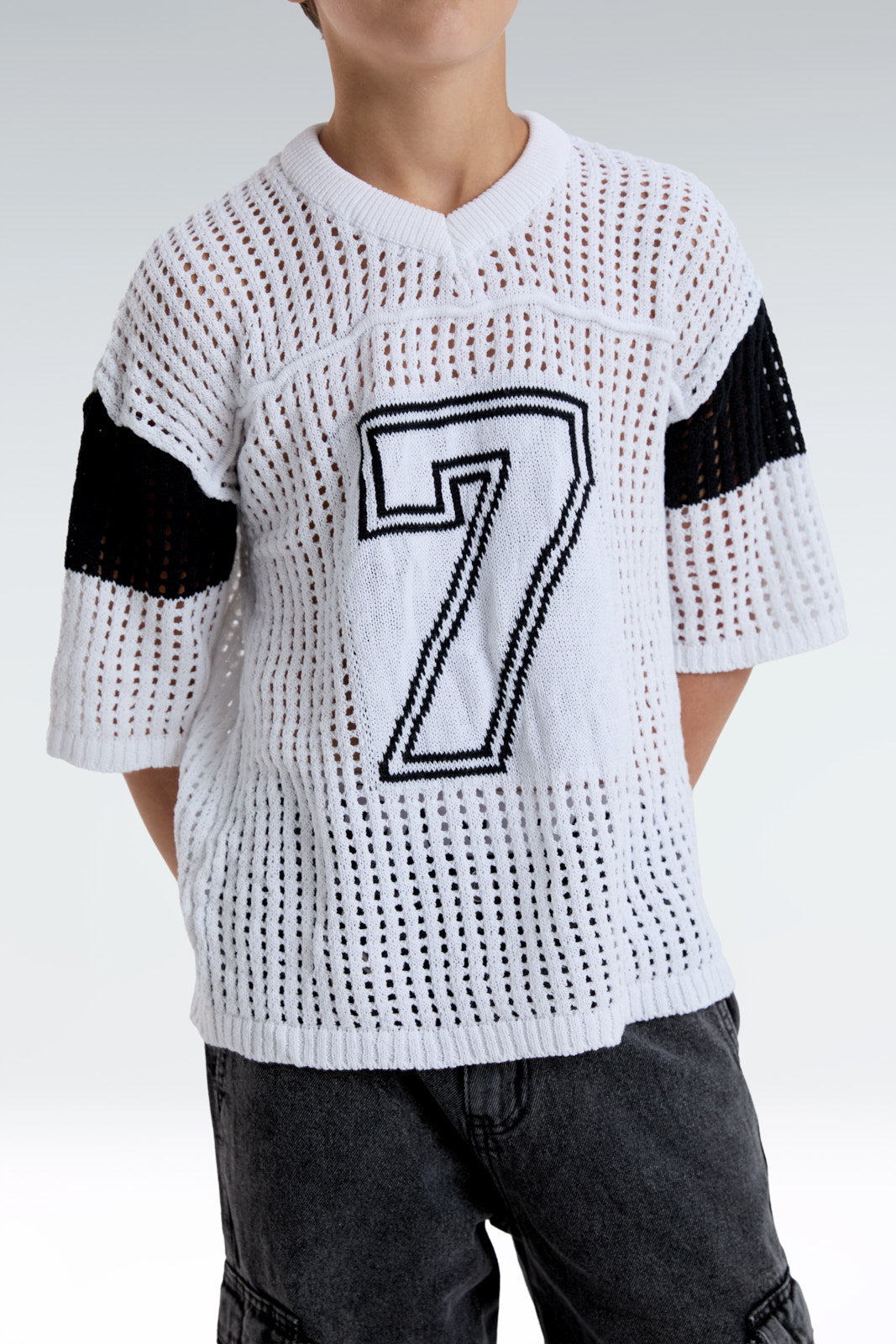 knitted t-shirt