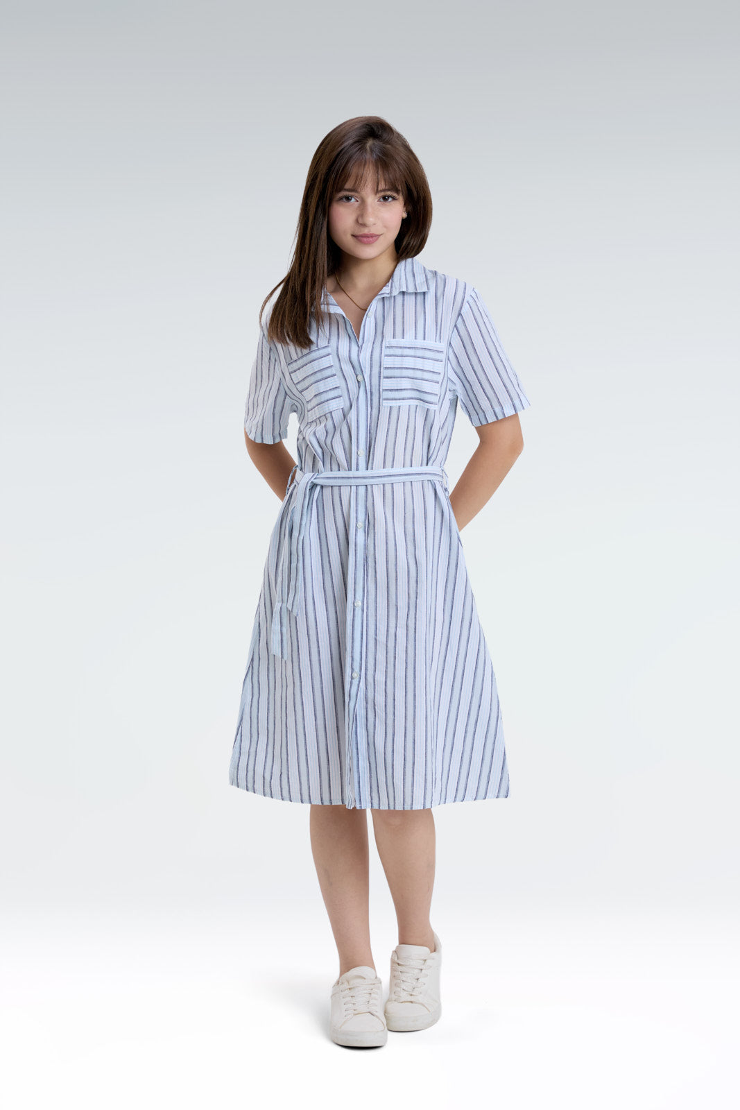 striped dress