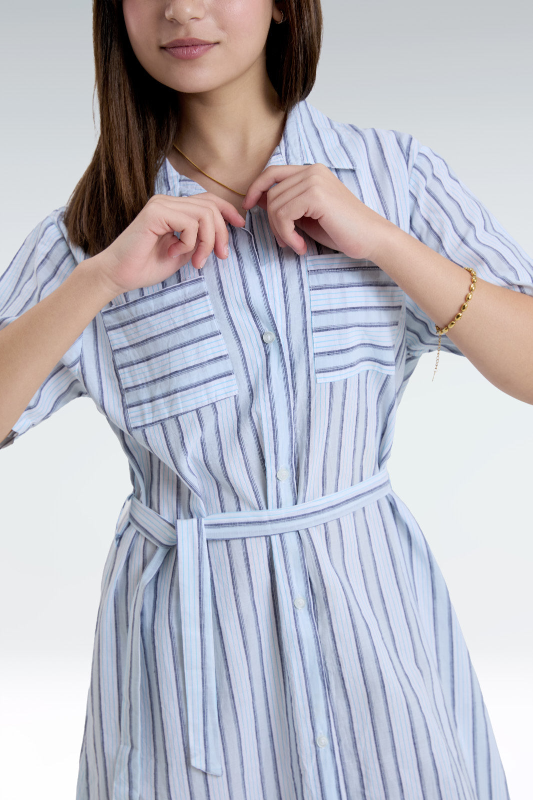 striped dress