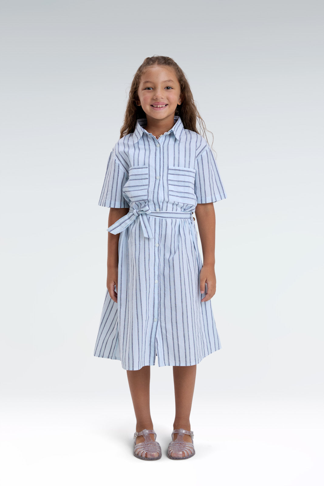 striped dress