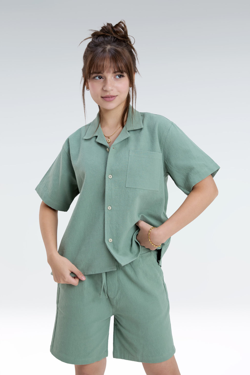 cotton linen shirt