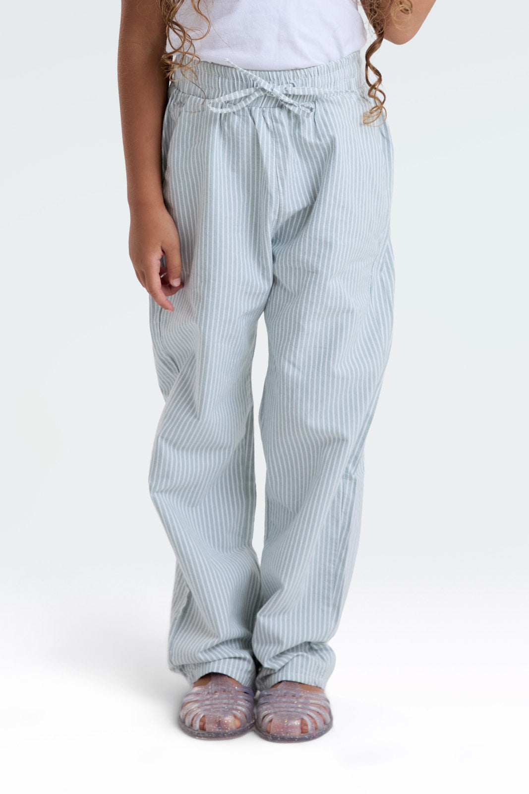 striped relaxed fit pants