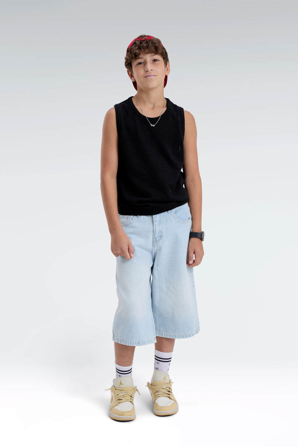 knitted tank top