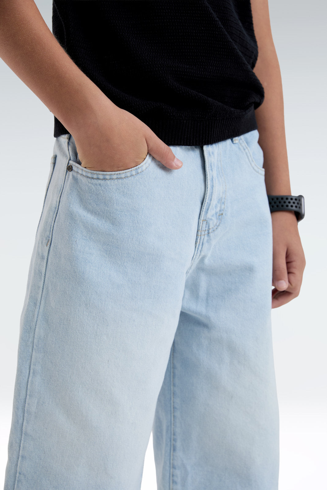 wide leg jort