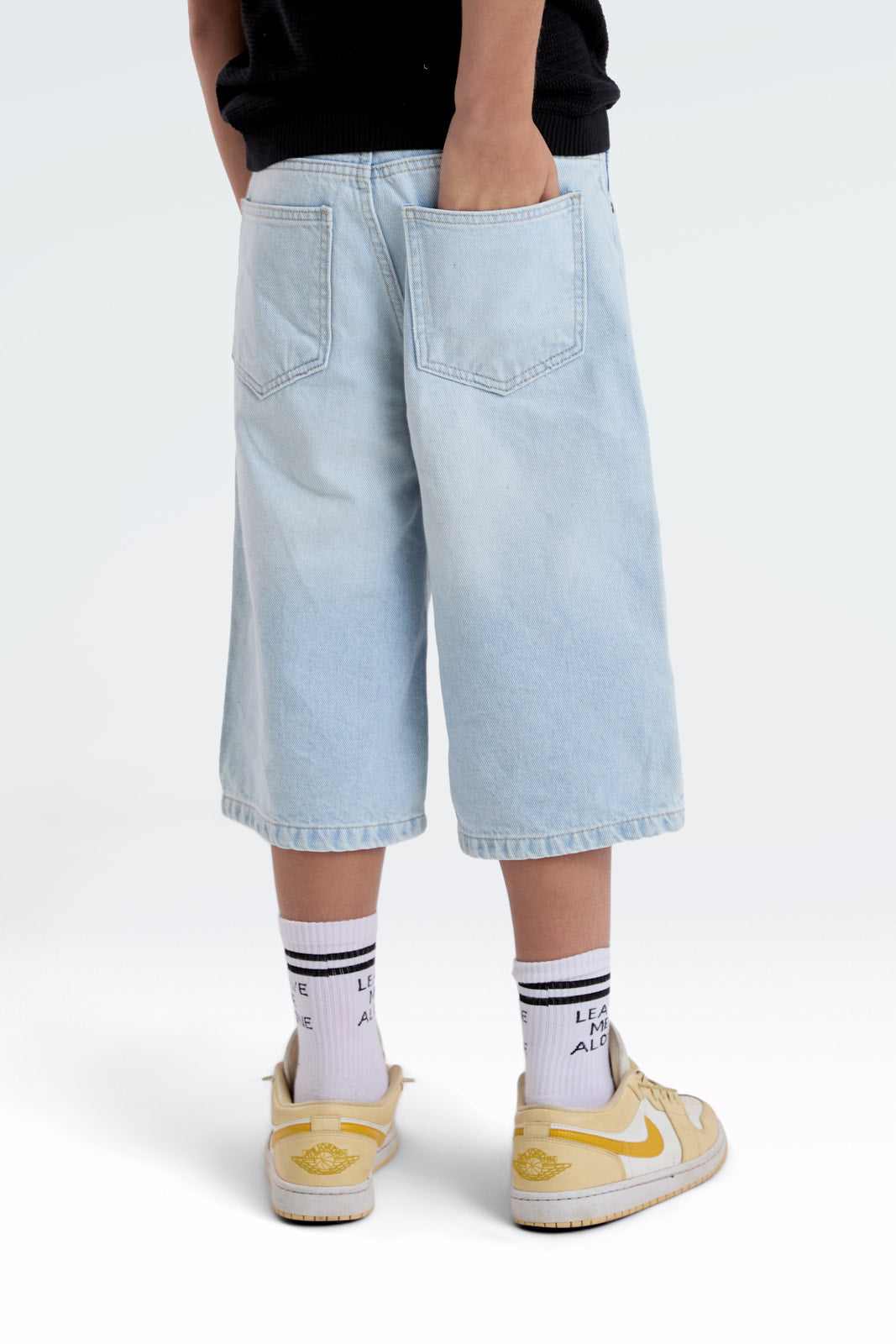 wide leg jort