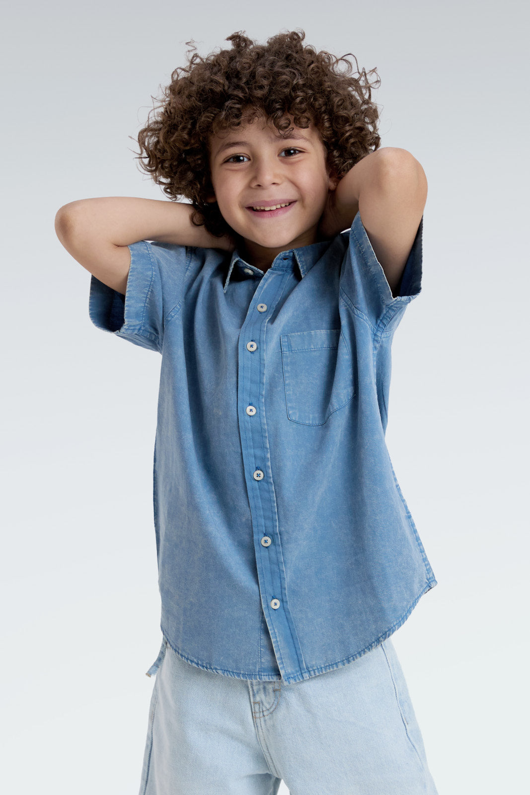 washed effect shirt