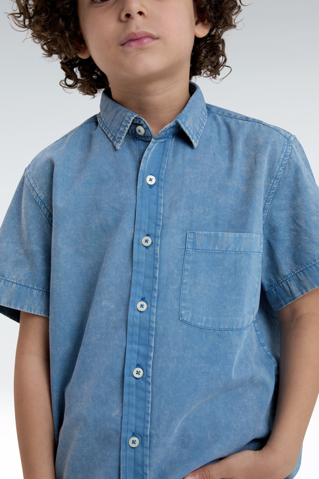 washed effect shirt