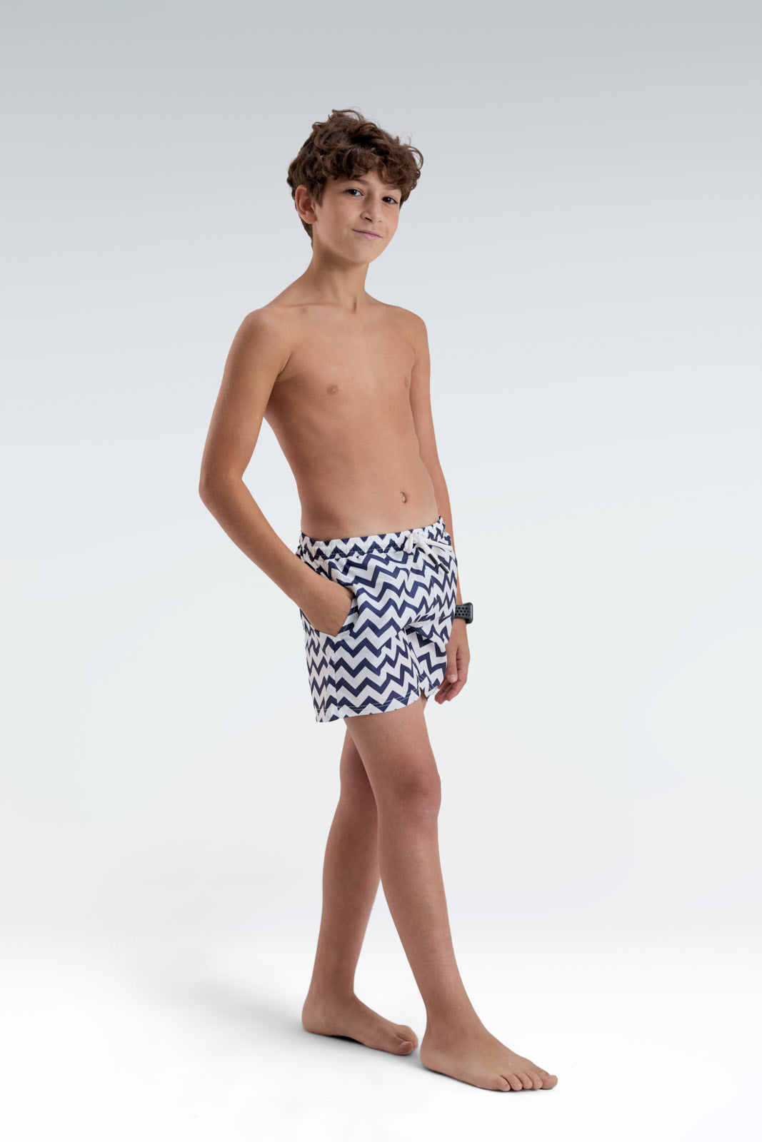 striped swimwear