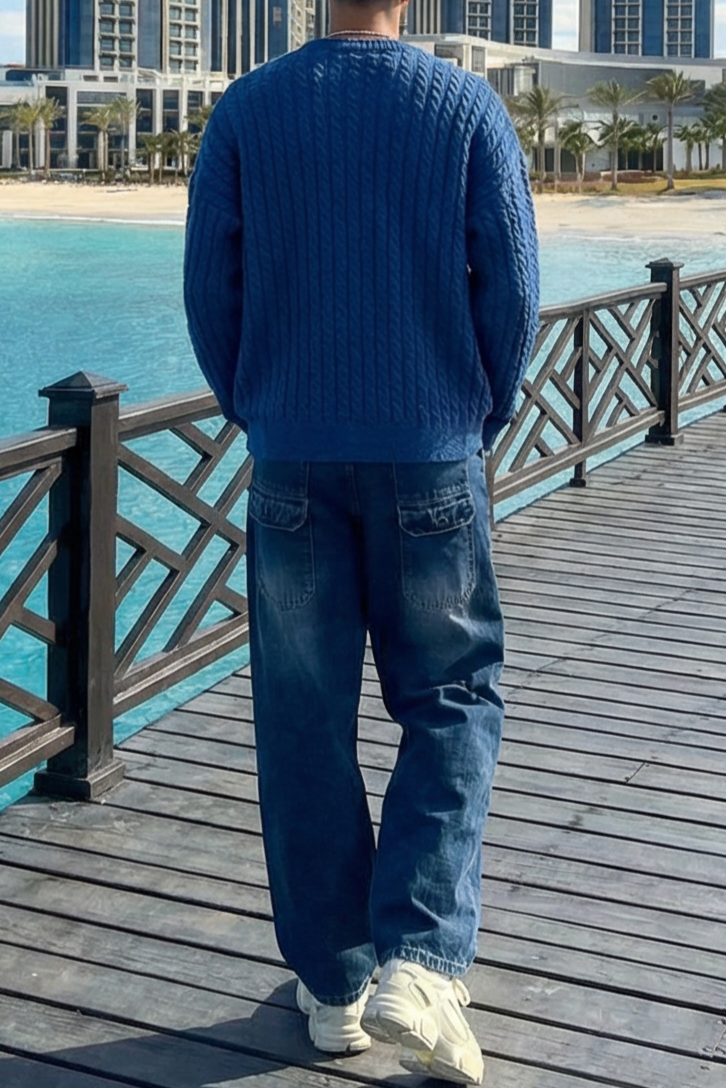 skater baggy fit denim