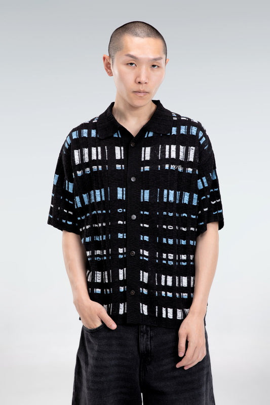 washed knit t-shirt