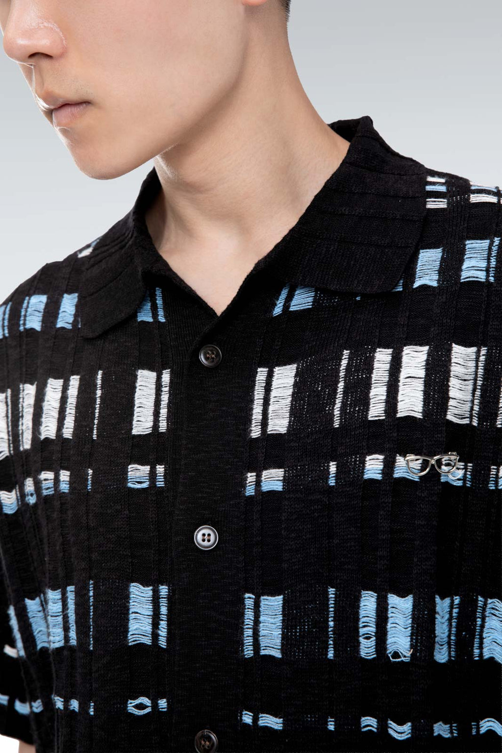 washed knit t-shirt