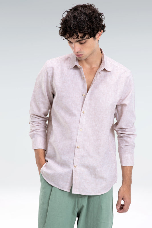 100% linen shirt