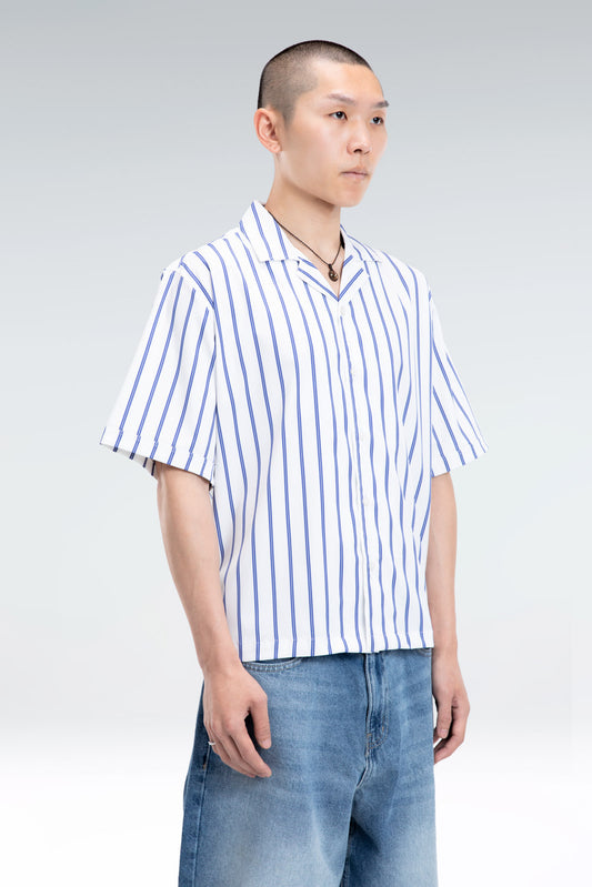 striped blend shirt