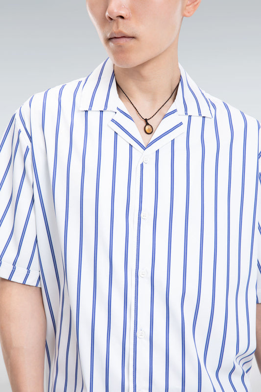 striped blend shirt