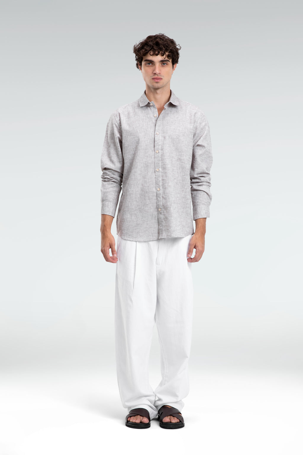 100% linen shirt