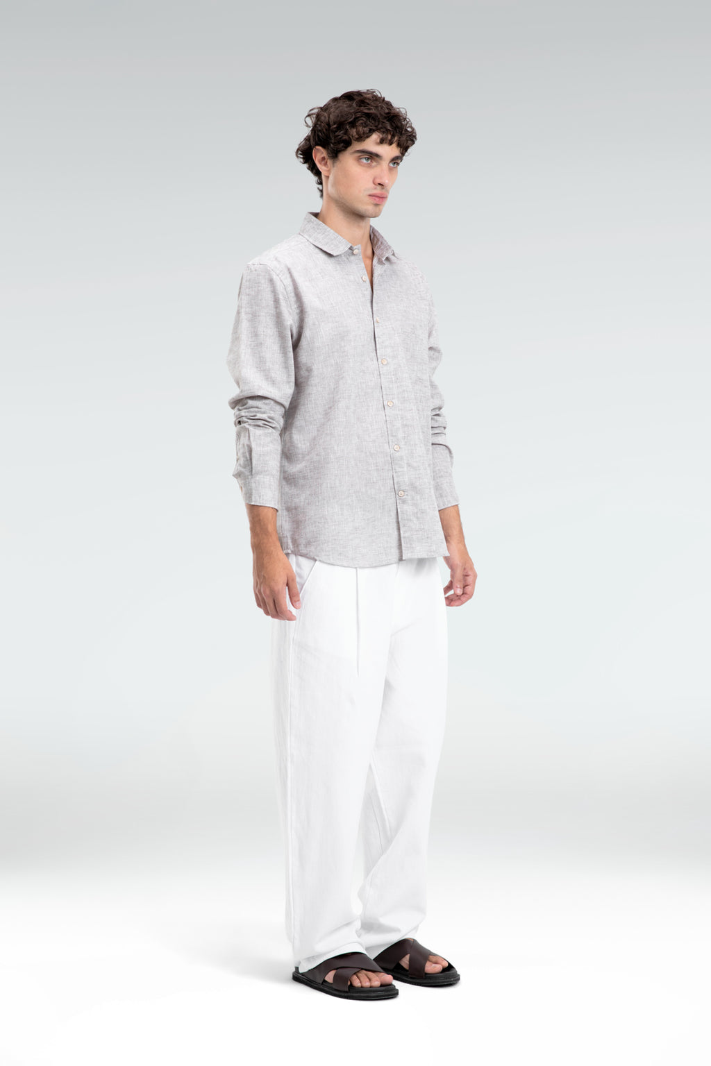 100% linen shirt