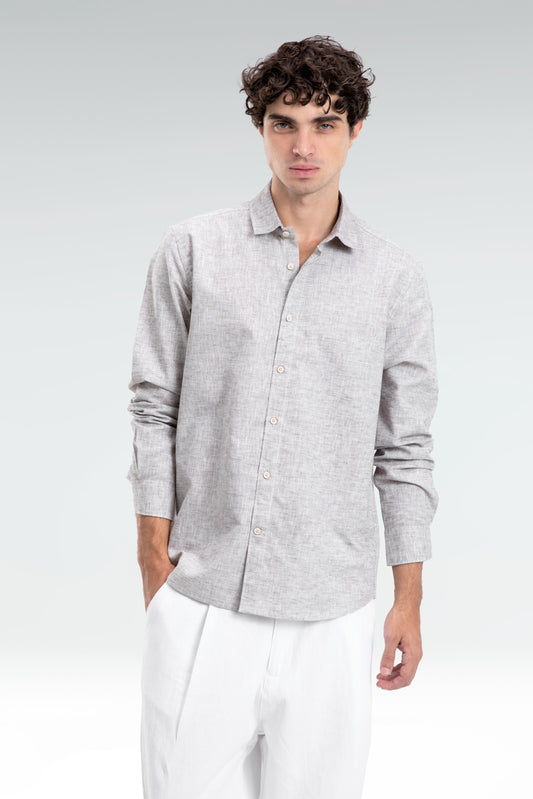 100% linen shirt
