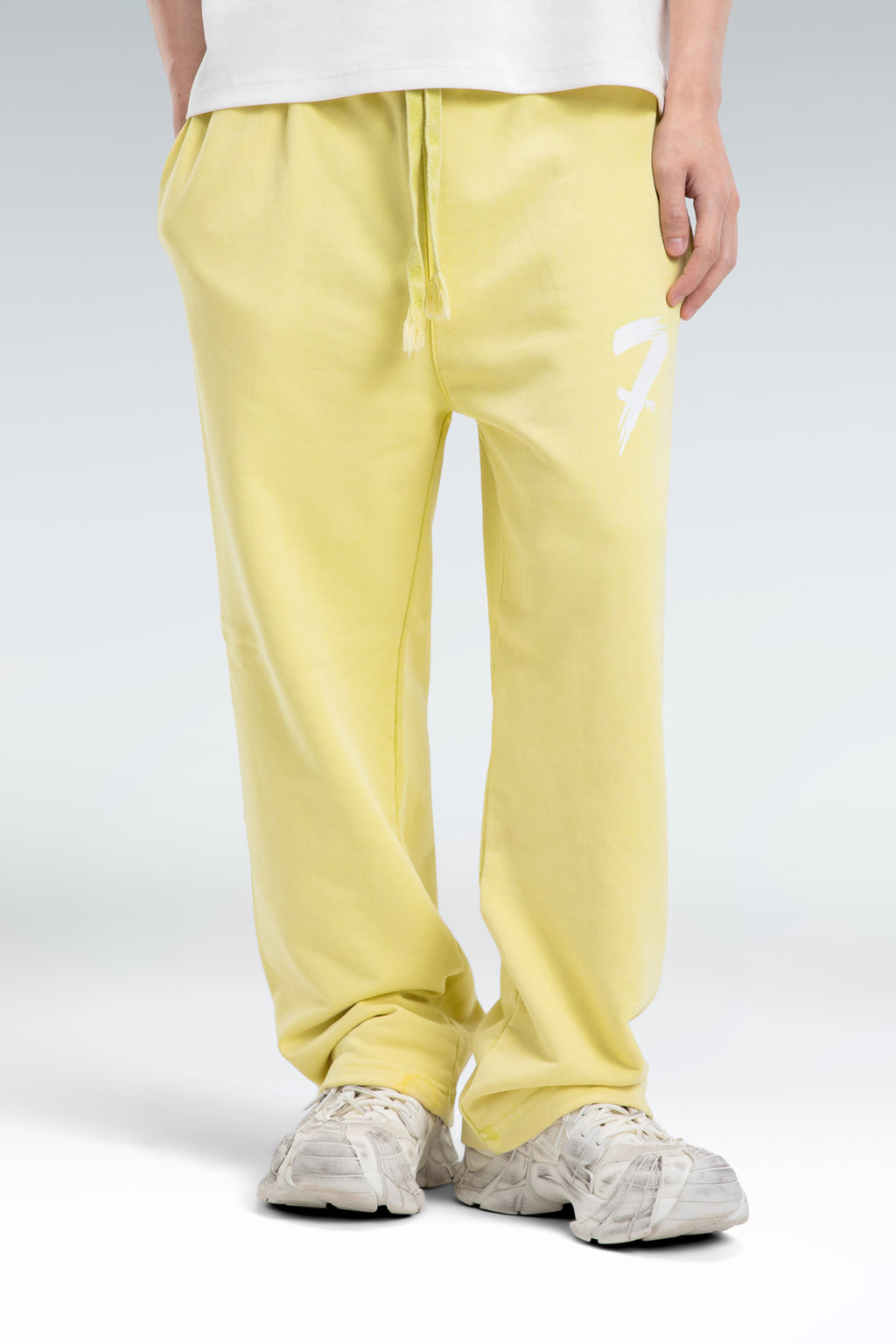 washed effect sweatpant