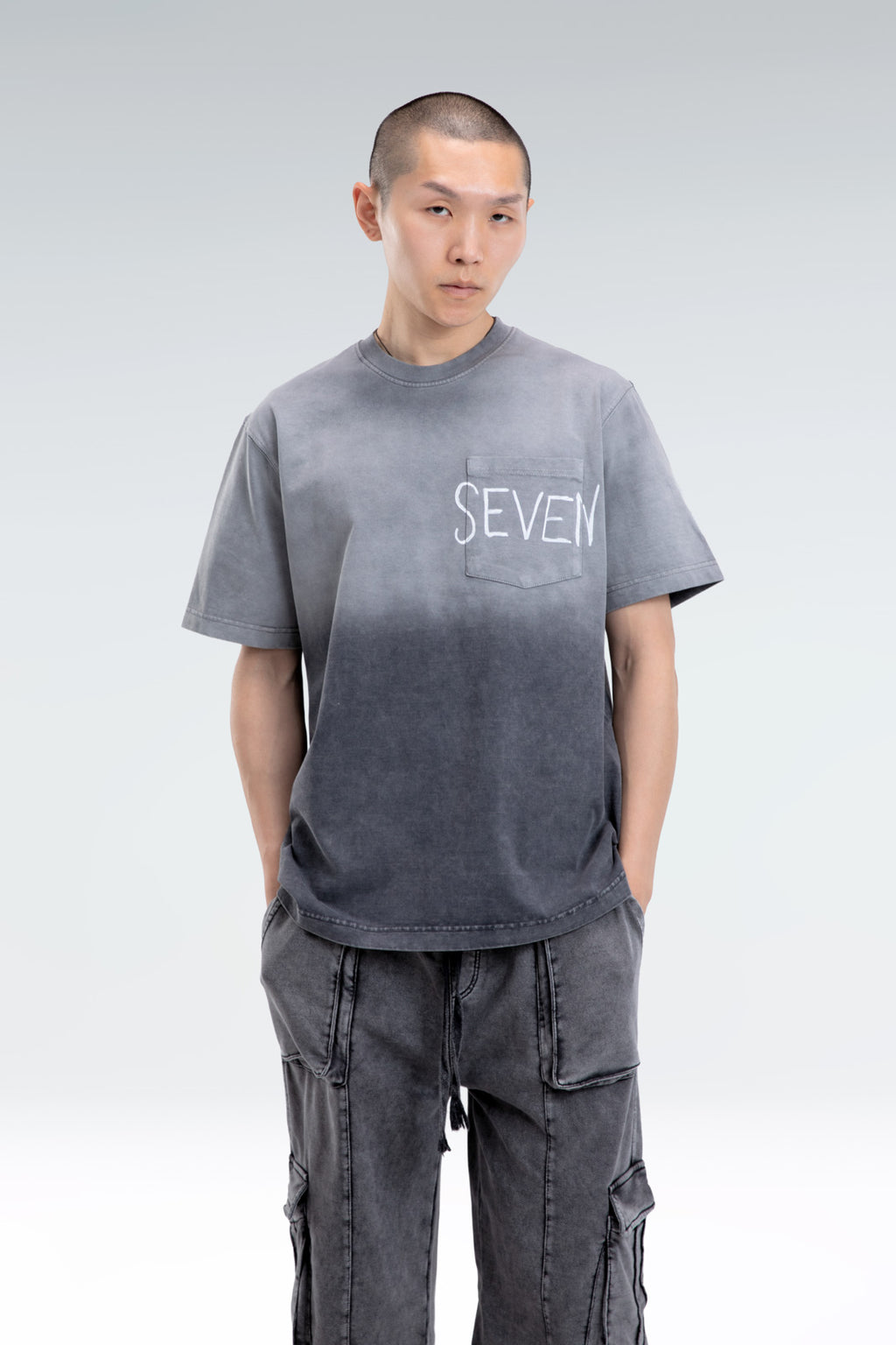 washed seven t-shirt