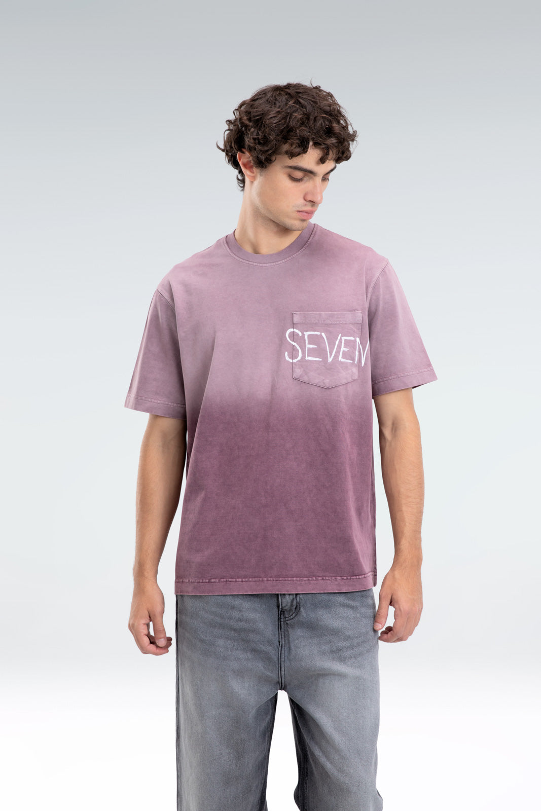 washed seven t-shirt