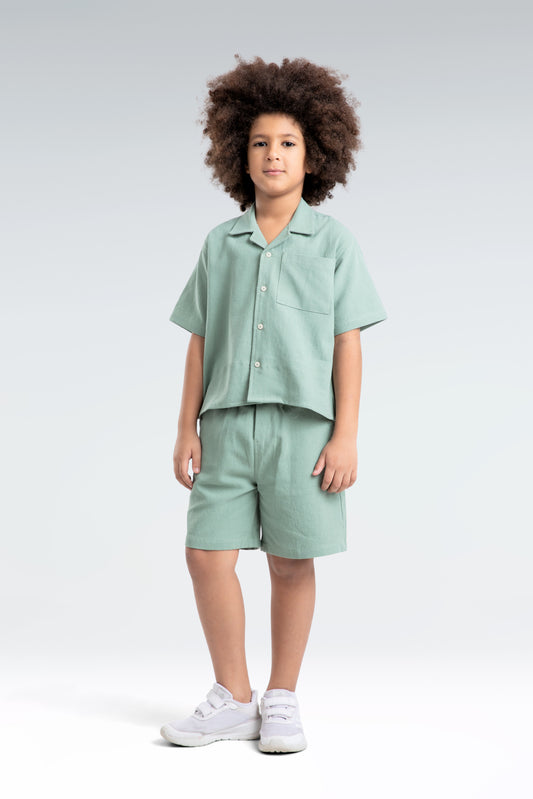 cotton linen short