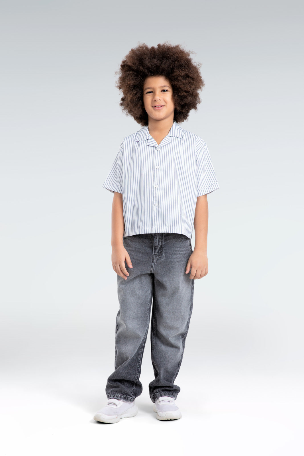 short sleeve striped shirt