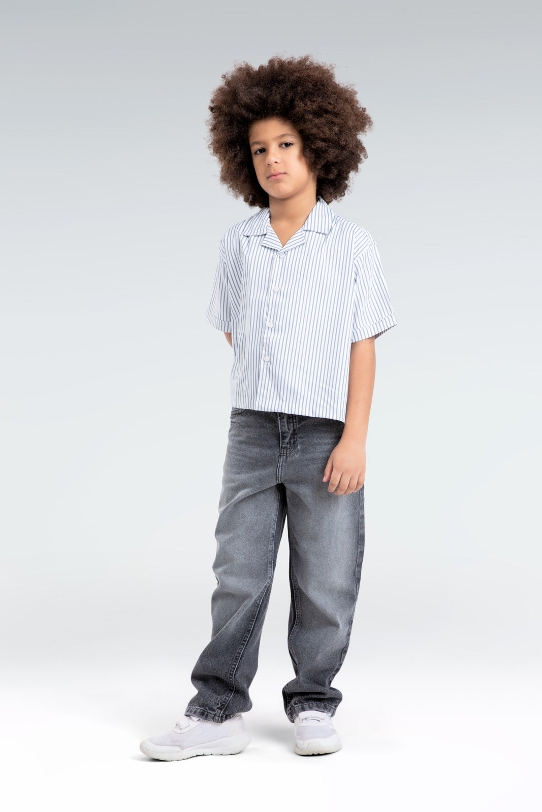 short sleeve striped shirt