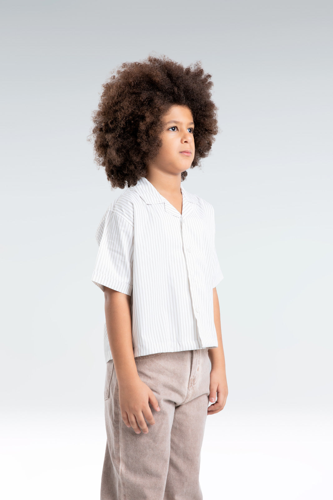short sleeve striped shirt