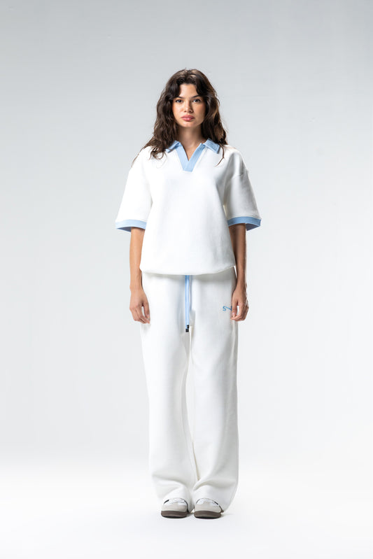 jacquard polo shirt