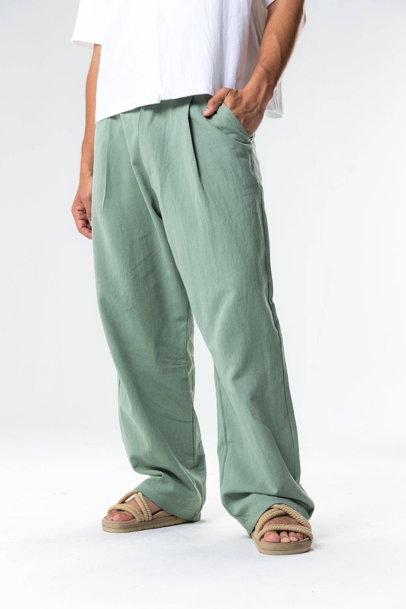 cotton linen pants