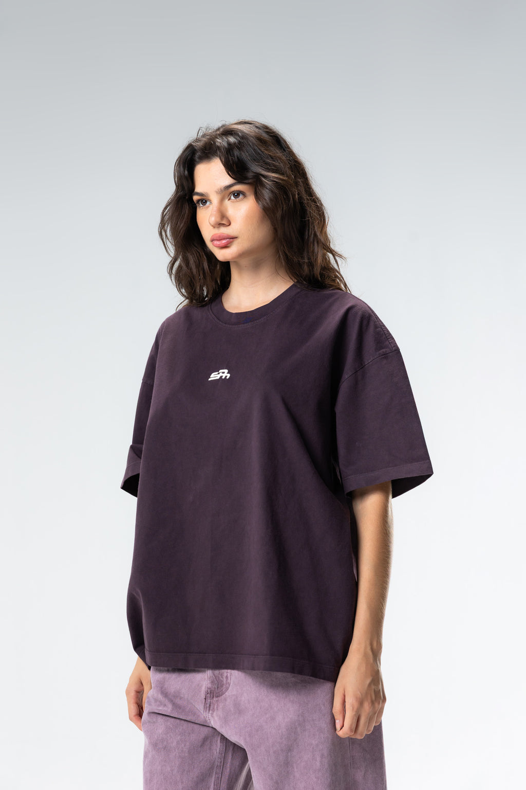 washed embroidered t-shirt